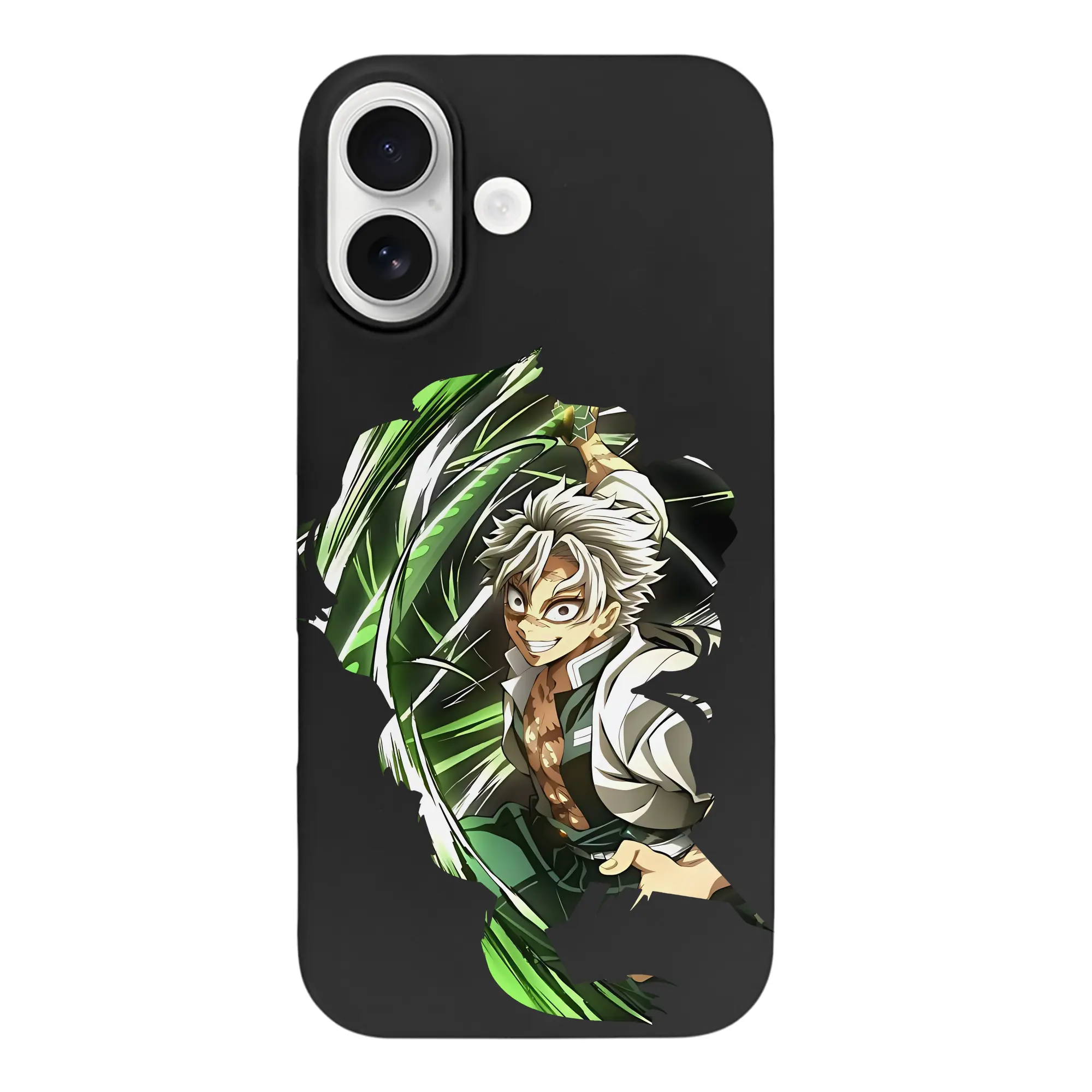 鬼滅の刃 グッズ,不死川 実弥 - iPhone 17 シリーズ シリコンケース 薄型 耐衝撃 指紋防止 ソフトタッチカバー 精密フィット 傷防止 保護ケース iPhone 17/17 Air/17 Pro/17 Pro Max 対応